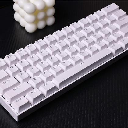 Imagem de Teclado Magnético Gamer MCHOSE Ace 60 Hall Effect, RGB, Switch Magnético Uranus Standard, Branco - Ace60-7A