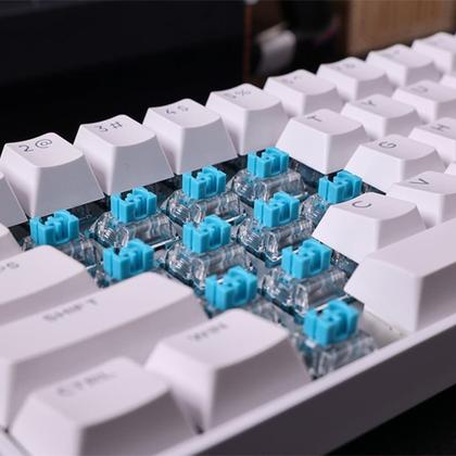 Imagem de Teclado Magnético Gamer MCHOSE Ace 60 Hall Effect, RGB, Switch Magnético Uranus Standard, Branco - Ace60-7A