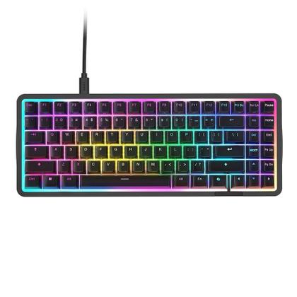 Imagem de Teclado Magnético Gamer Sem Fio NZXT Function Elite MiniTKL, RGB, USB-C Removível, Preto - KB-101NB-US