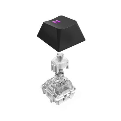 Imagem de Teclado Magnético Gamer Sem Fio NZXT Function Elite MiniTKL, RGB, USB-C Removível, Preto - KB-101NB-US