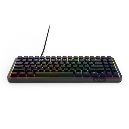 Imagem de Teclado Magnético Gamer Sem Fio NZXT Function Elite MiniTKL, RGB, USB-C Removível, Preto - KB-101NB-US