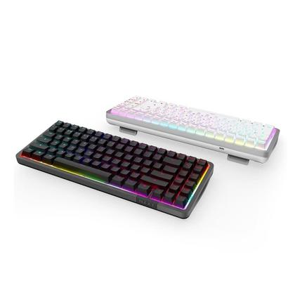 Imagem de Teclado Magnético Gamer Sem Fio NZXT Function Elite MiniTKL, RGB, USB-C Removível, Preto - KB-101NB-US