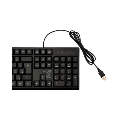 Imagem de Teclado Maxprint Office Universitário Com Fio Usb Abnt Preto - 60000140