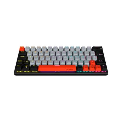 Imagem de Teclado Mecanico 60% Pcyes Kuromori Black Vulcan - Switch Red - Led Rainbow - Ptkm60Rd