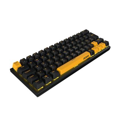 Imagem de Teclado mecanico 60% pcyes kuromori - voyager edition - switch red - kmvy60rd
