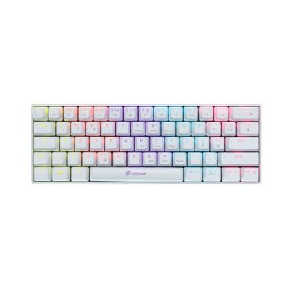 Imagem de Teclado Mecânico 60% Ziggy Tc607 Branco Outemu Red - Oex