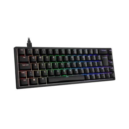 Imagem de Teclado Mecânico Akko 3068S Preto Switch Akko Orange Abnt2