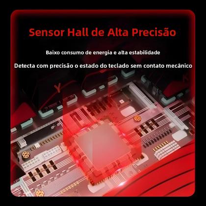 Imagem de Teclado Mecânico Com Interruptor Magnético Madlions MAD68He MAD60He Personalizado Com Fio Para