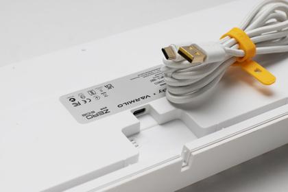 Imagem de Teclado mecânico Ducky Zero 6108 Pure White Bluetooth RGB