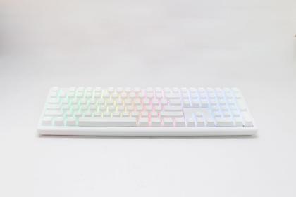 Imagem de Teclado mecânico Ducky Zero 6108 Pure White Bluetooth RGB