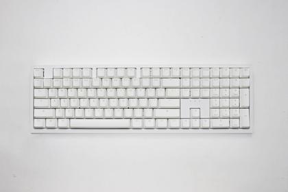Imagem de Teclado mecânico Ducky Zero 6108 Pure White Bluetooth RGB