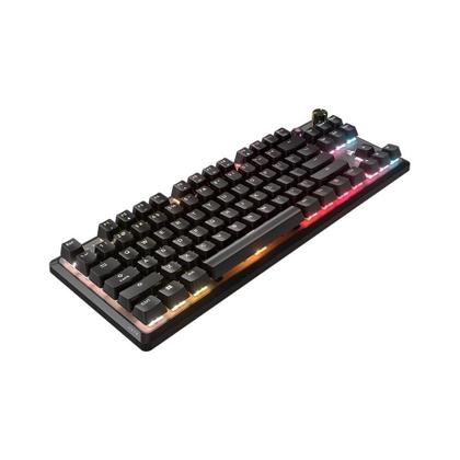 Imagem de Teclado Mecânico Gamer Corsair K70 Core TKL Tenkeyless, RGB LED, Switch MLX Vermelho V2, Teclas ABS DS, Preto - CH-911911E-NA