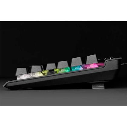 Imagem de Teclado Mecânico Gamer Corsair K70 RGB, TKL Champion Series, Corsair OPX, Preto PBT Keycaps, Anti-Ghosting, US - CH-911901A-NA