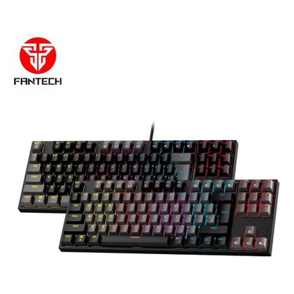 Imagem de Teclado Mecânico Gamer Fantech ATOM87, RGB, Switch Red, Preto - MK876