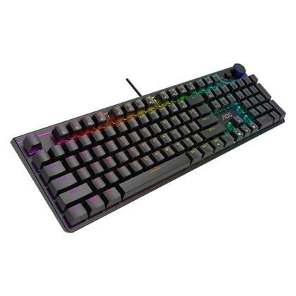 Imagem de Teclado Mecânico Gamer GK530, RGB, Switch Red, N-Key Rollover & 100% Anti-Ghosting, US - GK530BR/FG