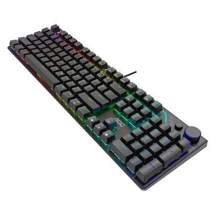 Imagem de Teclado Mecânico Gamer GK530, RGB, Switch Red, N-Key Rollover & 100% Anti-Ghosting, US - GK530BR/FG
