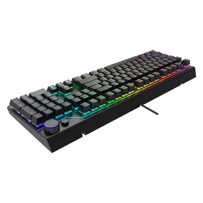Imagem de Teclado Mecânico Gamer GK530, RGB, Switch Red, N-Key Rollover & 100% Anti-Ghosting, US - GK530BR/FG