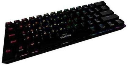Imagem de Teclado Mecanico Gamer Hermes E3 Rgb Preto Switch Blue