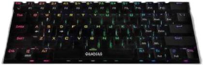 Imagem de Teclado Mecanico Gamer Hermes E3 Rgb Preto Switch Blue