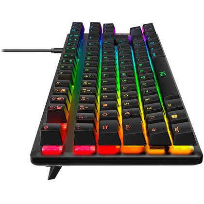 Imagem de Teclado Mecânico Gamer HyperX Alloy Origins Core, RGB, Switch HyperX Red, ABNT2 - HX-KB7RDX-BR