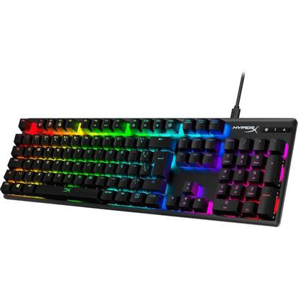 Imagem de Teclado Mecânico Gamer HyperX Alloy Origins HX Red ABNT2 RGB