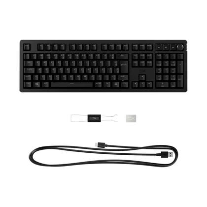 Imagem de Teclado Mecânico Gamer HyperX Alloy Rise GKBD, RGB, Switches linear, Anti-Ghosting, Preto - 7G7A3AA