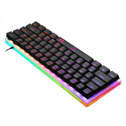 Imagem de Teclado Mecânico Gamer Redragon Alien RGB Super Size GG ANSI USB Preto - K605