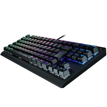 Imagem de Teclado Mecânico Gamer Redragon Dark Avenger RGB Switch Blue ABNT2 - Preto