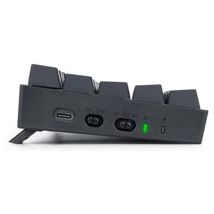 Imagem de Teclado Mecânico Gamer Redragon Draconic Rgb ABNT2 Switch Marron