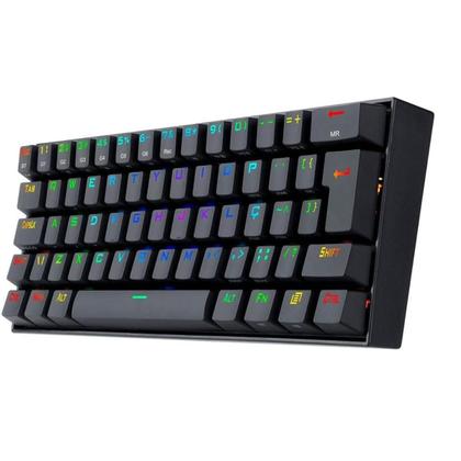 Imagem de Teclado Mecânico Gamer Redragon Draconic Rgb ABNT2 Switch Marron