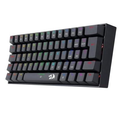 Imagem de Teclado Mecânico Gamer Redragon Dragonborn RGB USB-C Switch Brown Preto - K630RGB-1