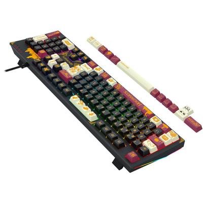 Imagem de Teclado Mecânico Gamer Redragon Harry Potter Amsa Hogwarts Special Edition RGB Preto