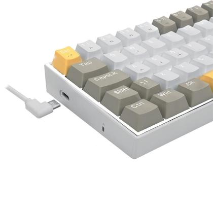 Imagem de Teclado Mecânico Gamer Redragon Lakshmi Daylight Led Branco