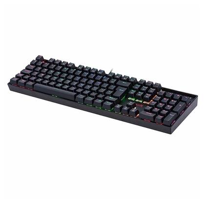 Imagem de Teclado Mecânico Gamer Redragon Mitra RGB Preto Switch Vermelho ABNT2