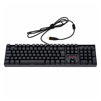 Imagem de Teclado Mecânico Gamer Redragon Mitra RGB Preto Switch Vermelho ABNT2