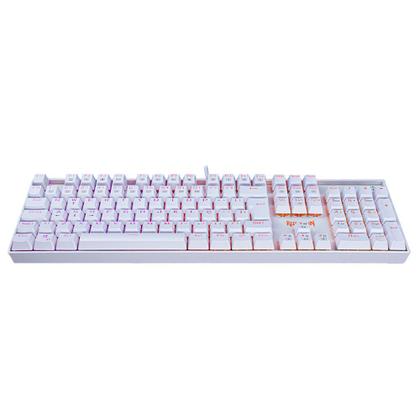 Imagem de Teclado Mecânico Gamer Redragon Mitra, RGB, Switch Outemu Blue, ABNT2, Branco - K551W-RGB (PT-BLUE)