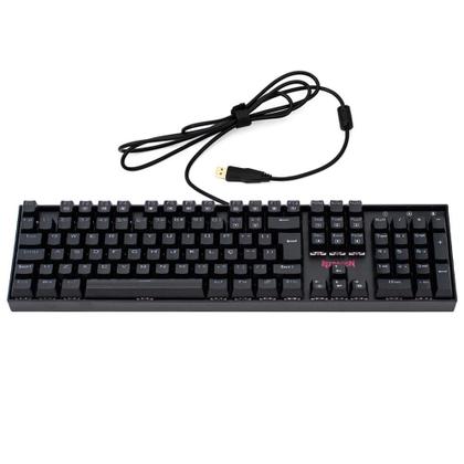 Imagem de Teclado Mecânico Gamer Redragon Mitra, RGB, Switch Outemu Blue, ABNT2, Preto - K551RGB-1 (PT-BLUE)