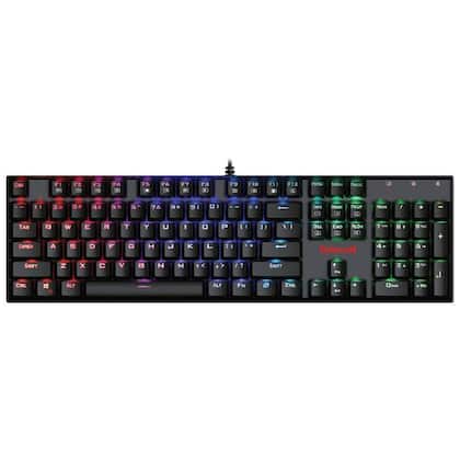 Teclado Mecânico Gamer Redragon Mitra, RGB, Switch Outemu Brown, ABNT2, Preto - K551RGB-1 (PT-BROWN)