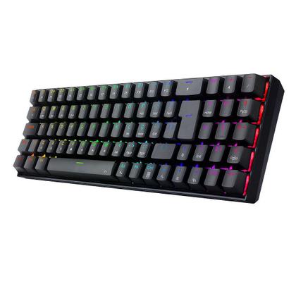 Imagem de Teclado Mecânico Gamer Redragon Zed Pro, RGB, Switch Brown, ABNT2, Black