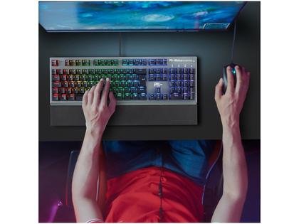 Teclado Mecânico Gamer RGB Switch Brown 107 Teclas PKB92 Philco