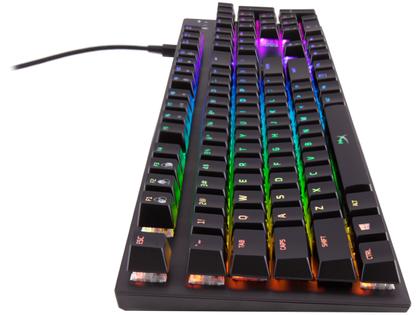 Imagem de Teclado Mecânico Gamer USB HyperX Preto