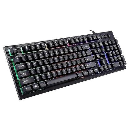 Imagem de Teclado Mecânico Gamer ZGB G20 - 104 Teclas, RGB, USB com Fio