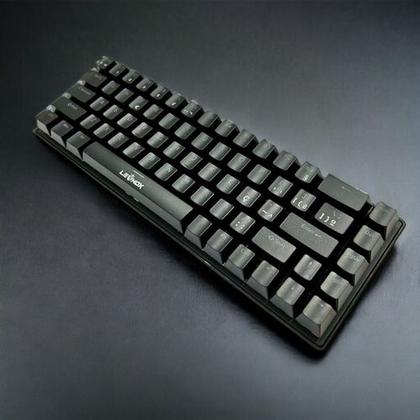 Teclado Mecânico Lehmox Ley-2079 Switch Vermelho Usb Tipo C - Hub