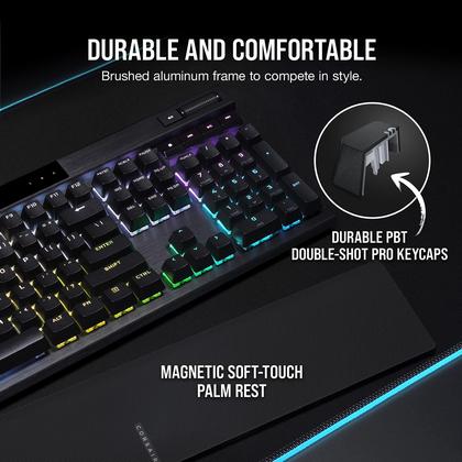 Imagem de Teclado Mecânico para Games Corsair K70 RGB PRO - Switches Cherry MX Brown
