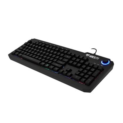 Imagem de Teclado Membrana Gamdias ARES P2A Preto ABNT2  