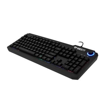 Imagem de Teclado Membrana Gamdias Ares P2A Preto Abnt2