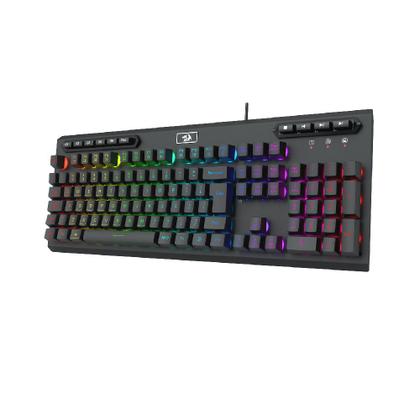 Imagem de Teclado Membrana Gamer Redragon Netherbane K521R com Fio ABNT2 Preto