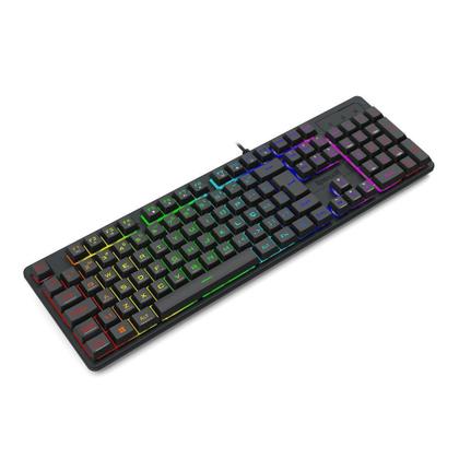 Imagem de Teclado Membrana Gamer Redragon Netherbane Rgb K521 Preto