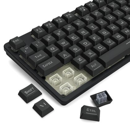 Imagem de Teclado Membrana Gamer Redragon Netherbane Rgb K521 Preto