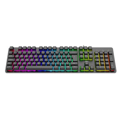 Imagem de Teclado Membrana Gamer T-Dagger Echo RGB Preto T-TGK109 ABNT2